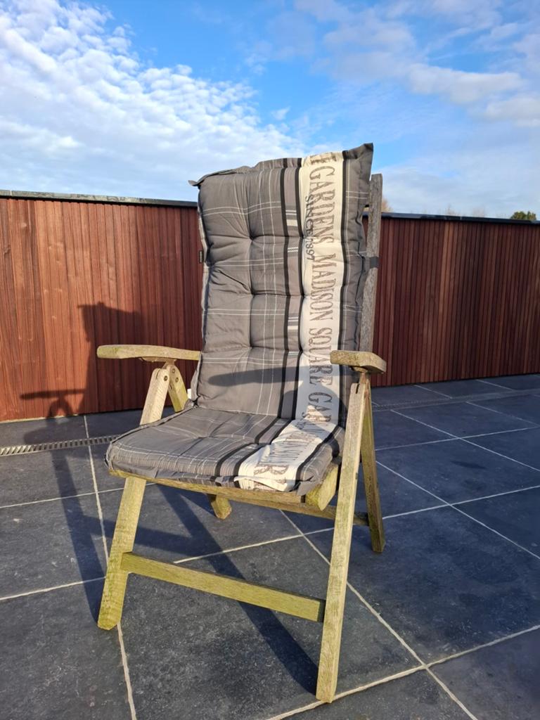 Coussins pour chaises de jardin, 6 pièces, Jardin & Terrasse, Enlèvement