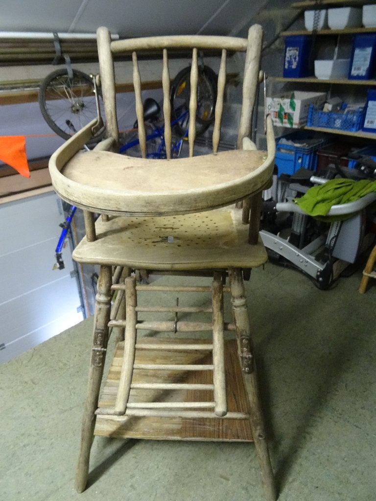 ancienne chaise d'enfant, Antiquités & Art, Enlèvement