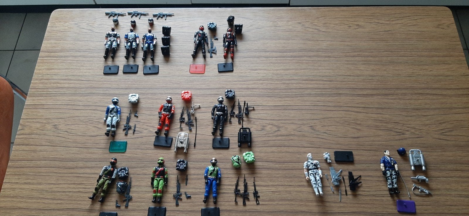 g.i.joe gijoe gi joe black major lot collectie 13fig., Verzamelen, Ophalen, Zo goed als nieuw
