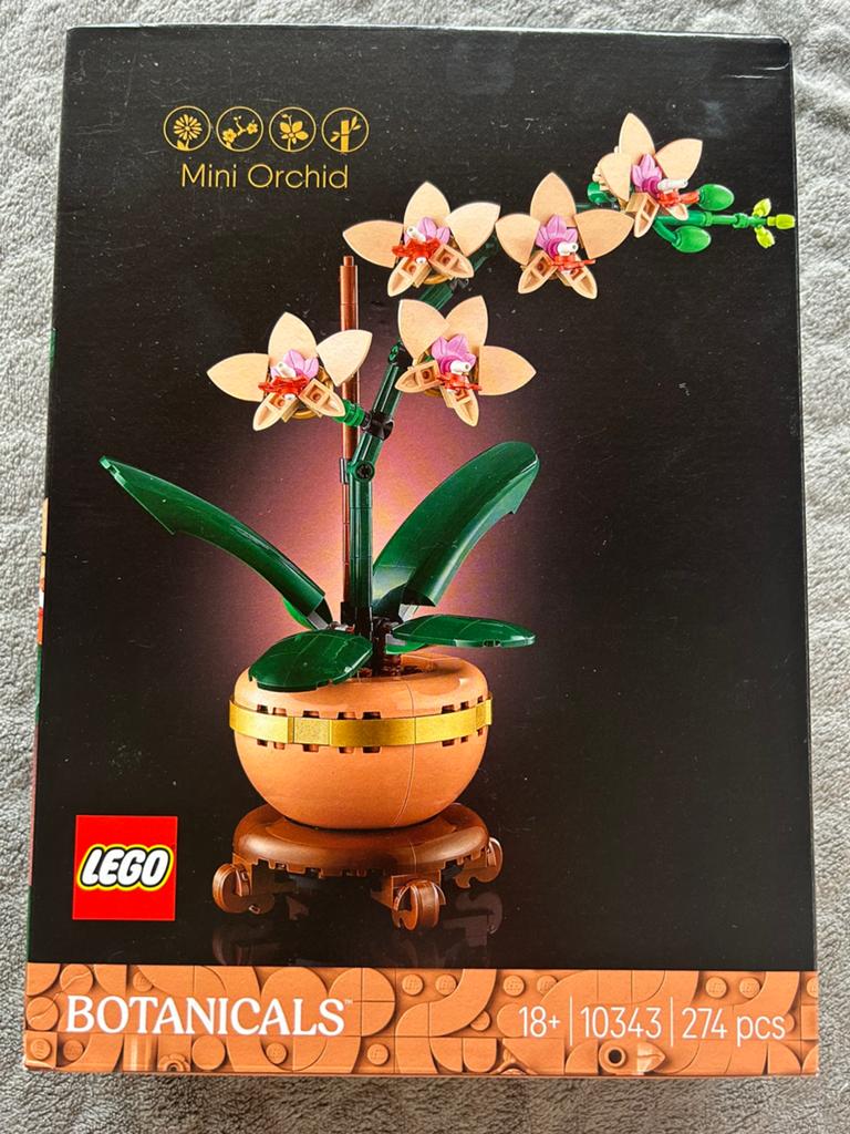 Lego 10343 orchidee, Ophalen of Verzenden, Nieuw, Lego