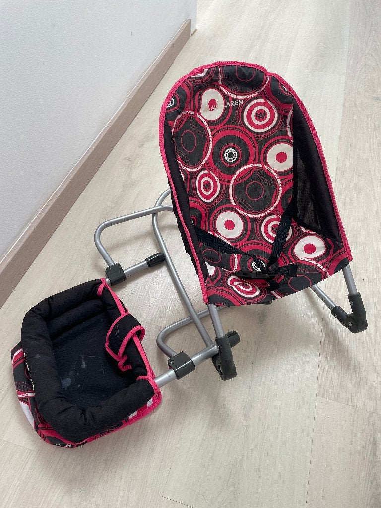 Poppen wipper + hangstoel, Kinderen en Baby's, Speelgoed | Poppen, Ophalen, Gebruikt, Overige typen