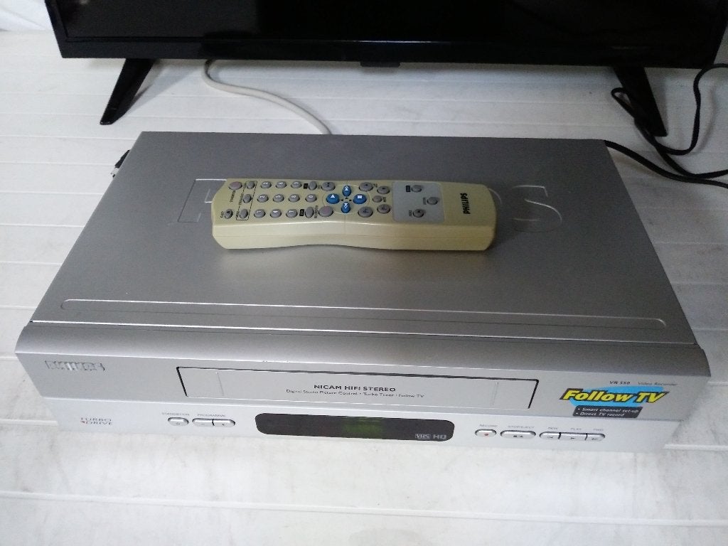 Philips Turbo drive VR550 HiFi stereo videorecorder, Audio, Tv en Foto, Ophalen of Verzenden, Zo goed als nieuw, VHS-speler of -recorder