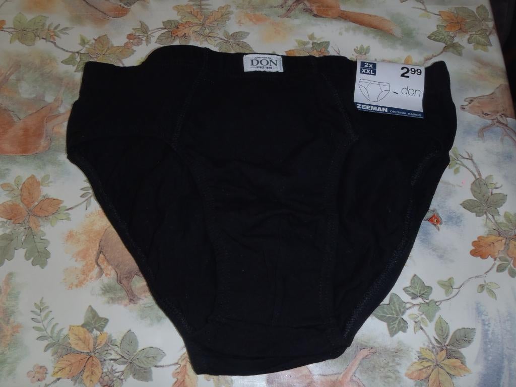 Caleçon homme taille 2XL, Enlèvement ou Envoi, Noir, Slip