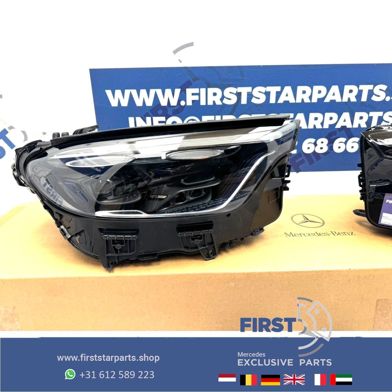 W254 C254 GLC LED KOPLAMP RECHTS DIGITAL LIGHT Mercedes A254, Auto-onderdelen, Gebruikt, -, Ophalen of Verzenden, -
