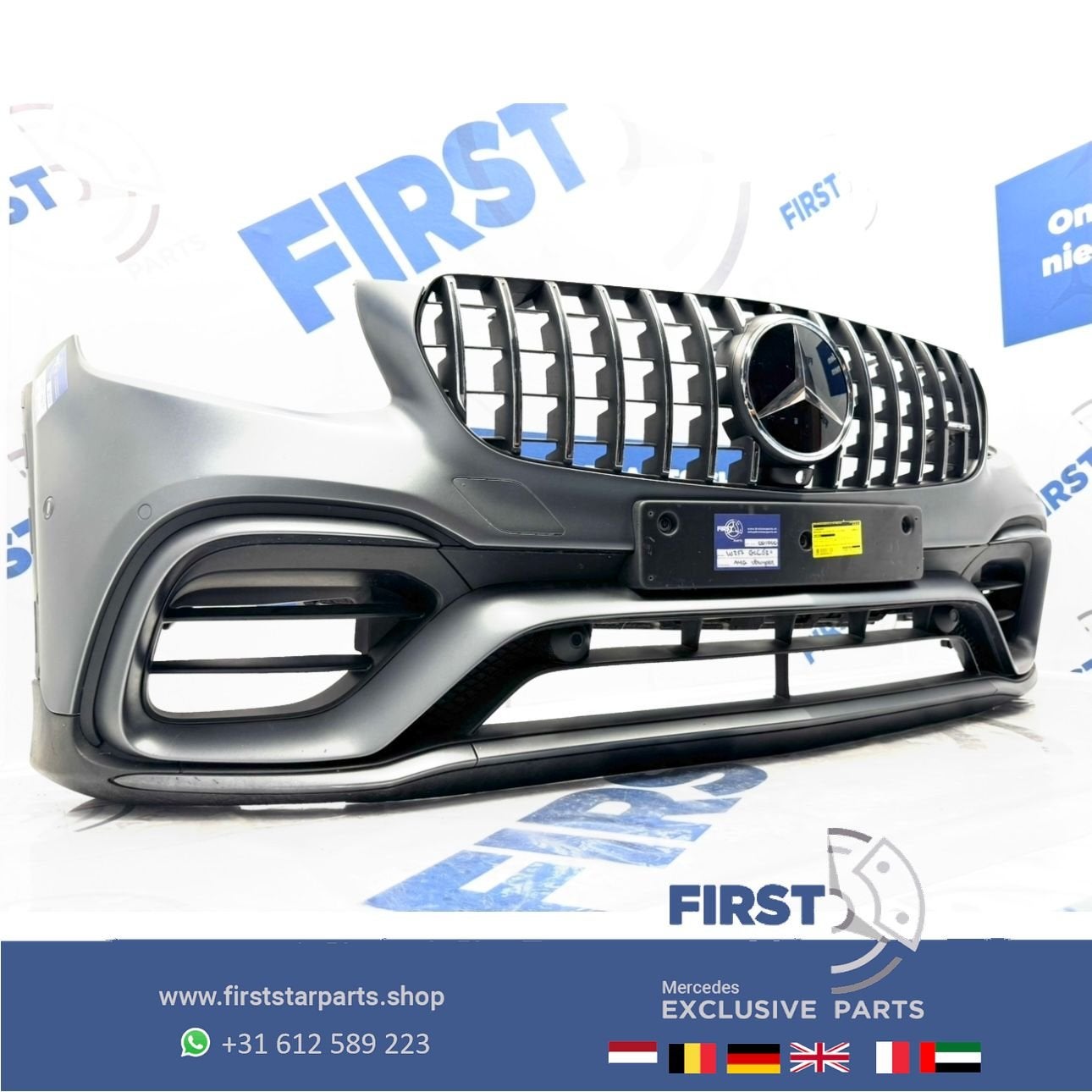 X253 C253 GLC BUMPER AMG VOORBUMPER GLC63 W253 COMPLEET A253, Utilisé, -, Avant, -