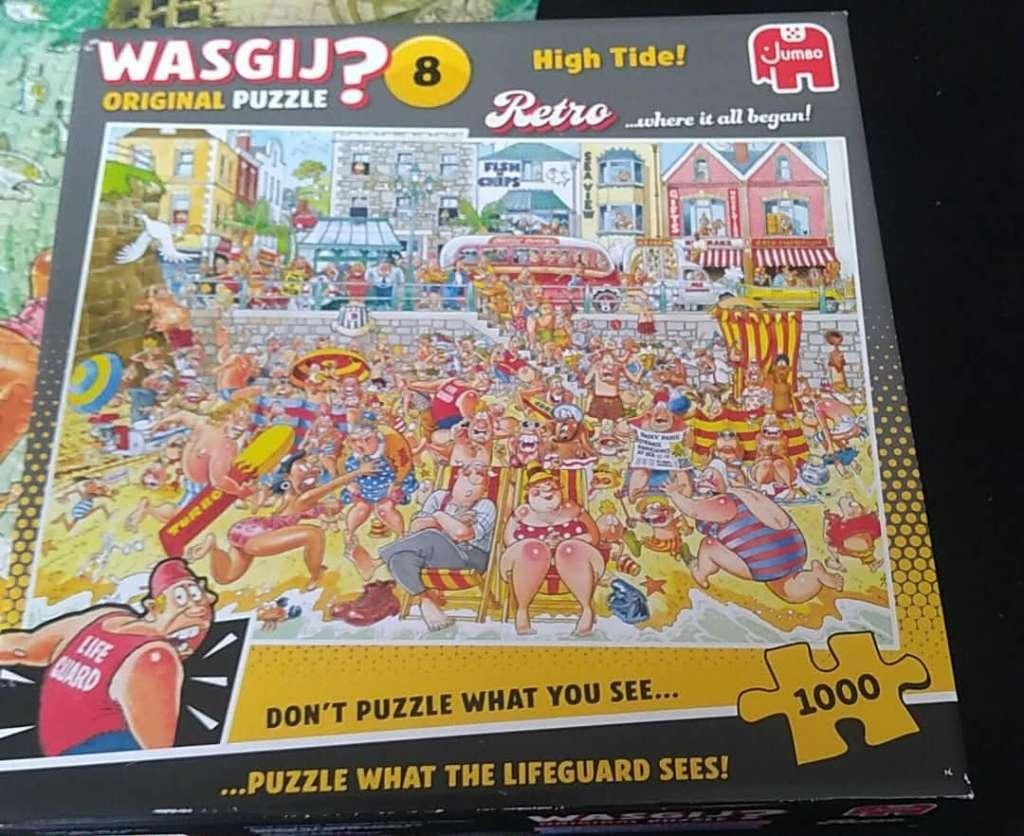 puzzel WASGIJ What the lifeguard sees 1000 stukjes, Ophalen of Verzenden