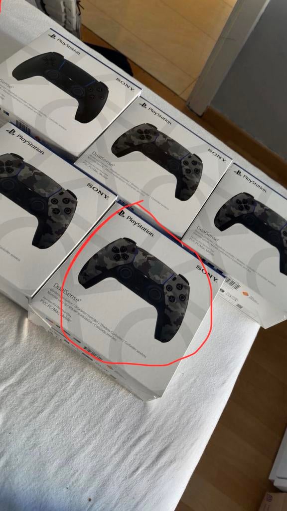 Manette ps5 couleur camouflage, Ophalen of Verzenden, Nieuw, Playstation 5