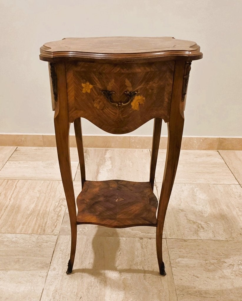 Table d'appoint Marquetterie de style Louis XV, Enlèvement ou Envoi