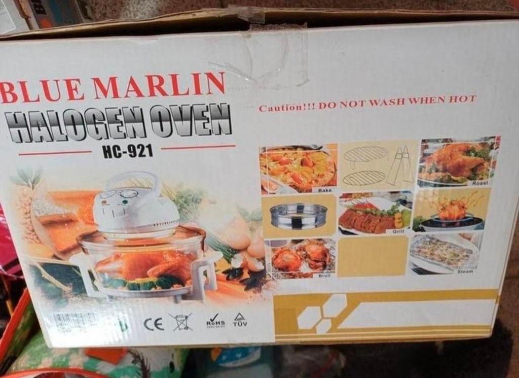 Blue Marlin Halogeen Oven nieuw, Hobby & Loisirs créatifs, Timbres épargne, Enlèvement