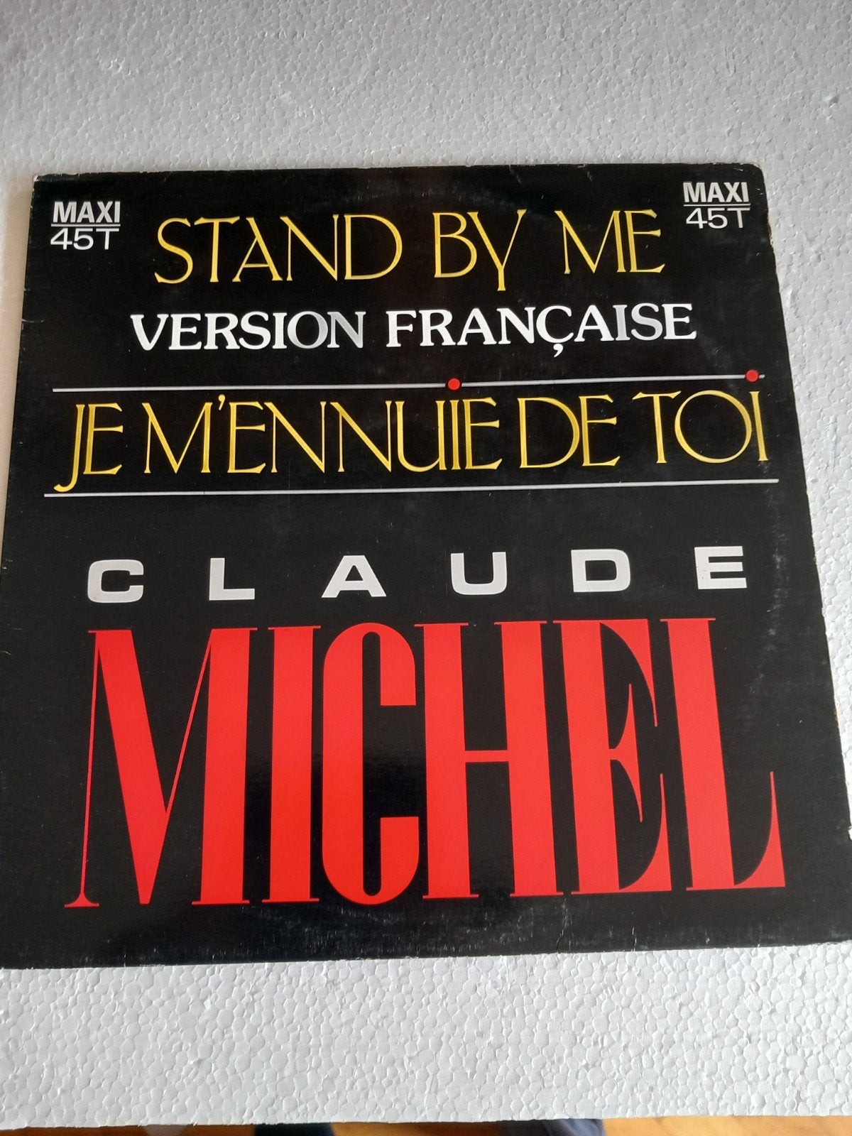 CLAUDE MICHEL. STAND BY ME. MAXI . 45T, Cd's en Dvd's, Ophalen of Verzenden, LP