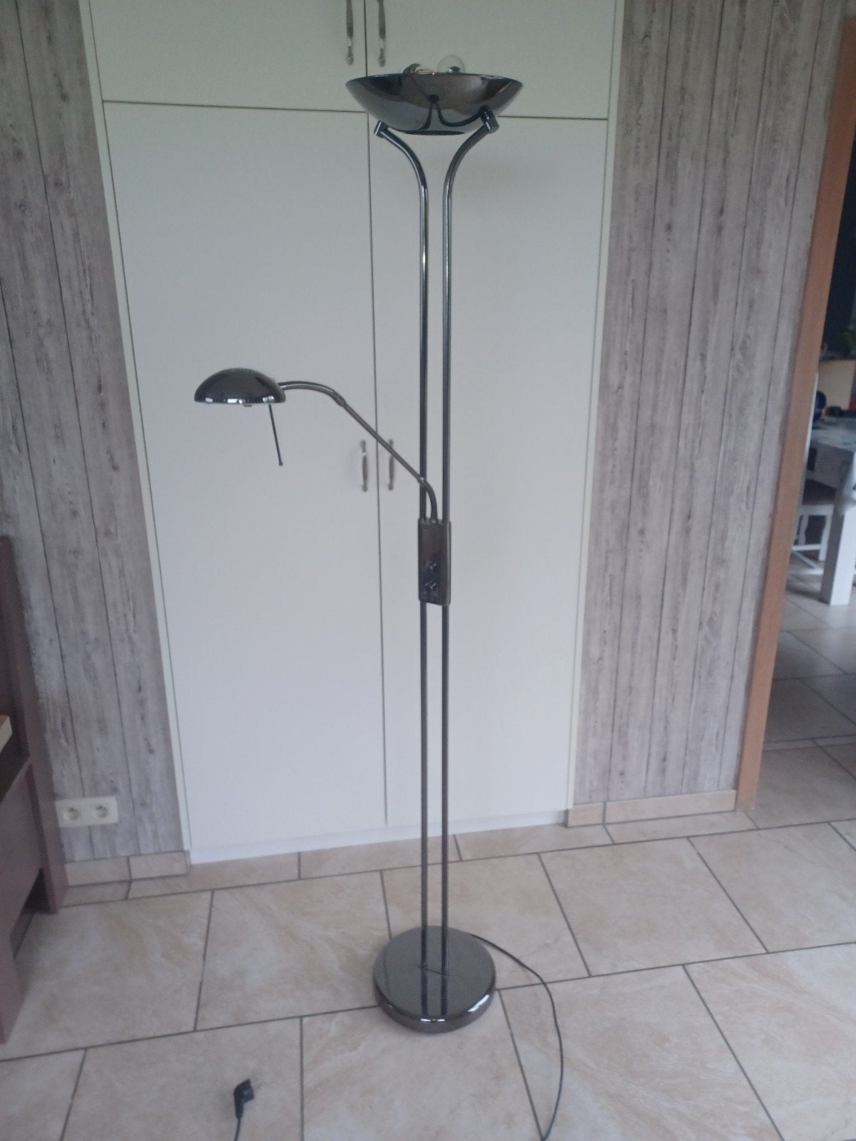 Lampe de sol, Enlèvement, Utilisé, Métal, 150 à 200 cm