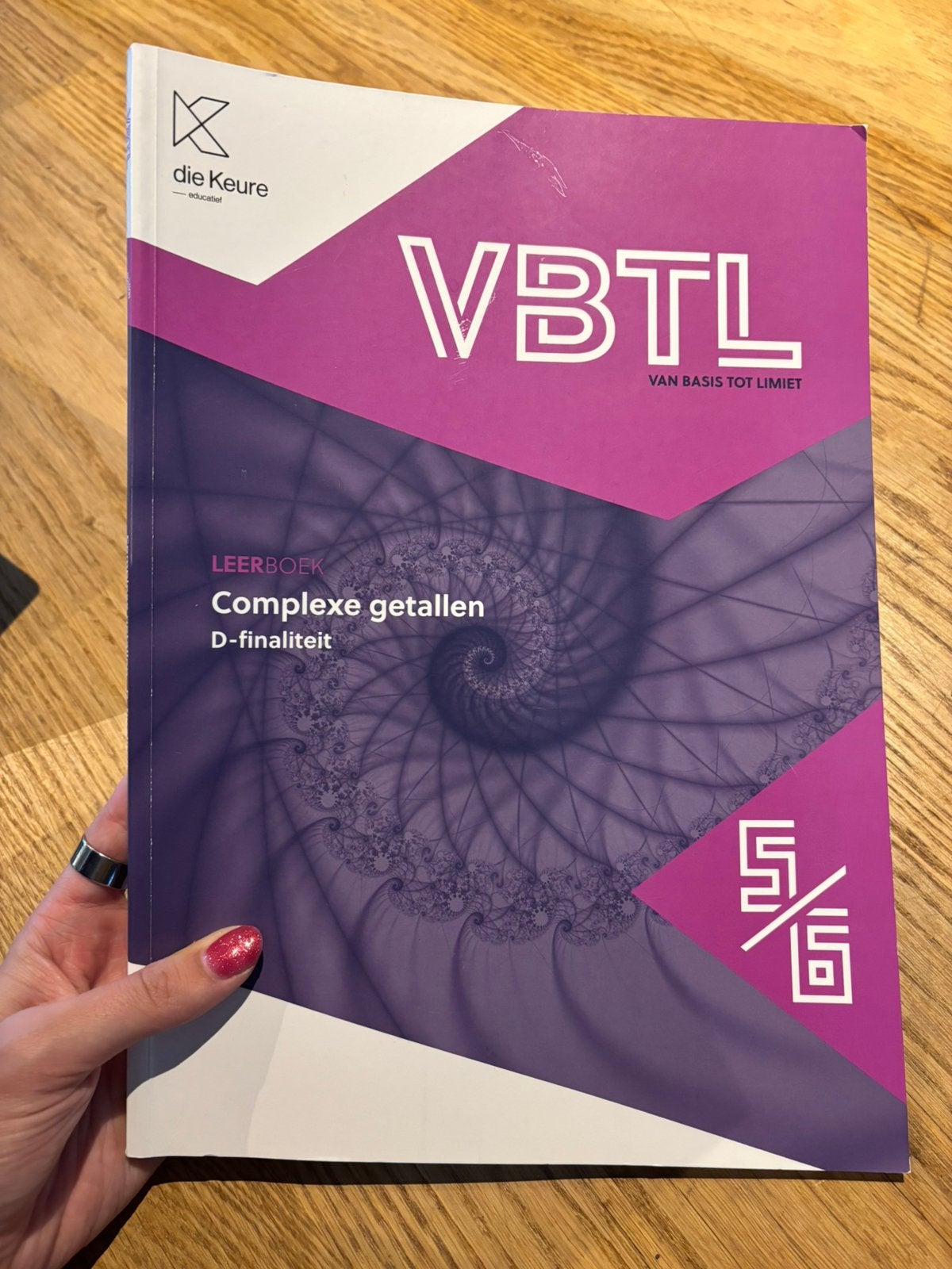 VBTL 5/6 - leerboek Algebra: complexe getallen & groepentheo, Boeken, Verzenden, Zo goed als nieuw, Wiskunde A