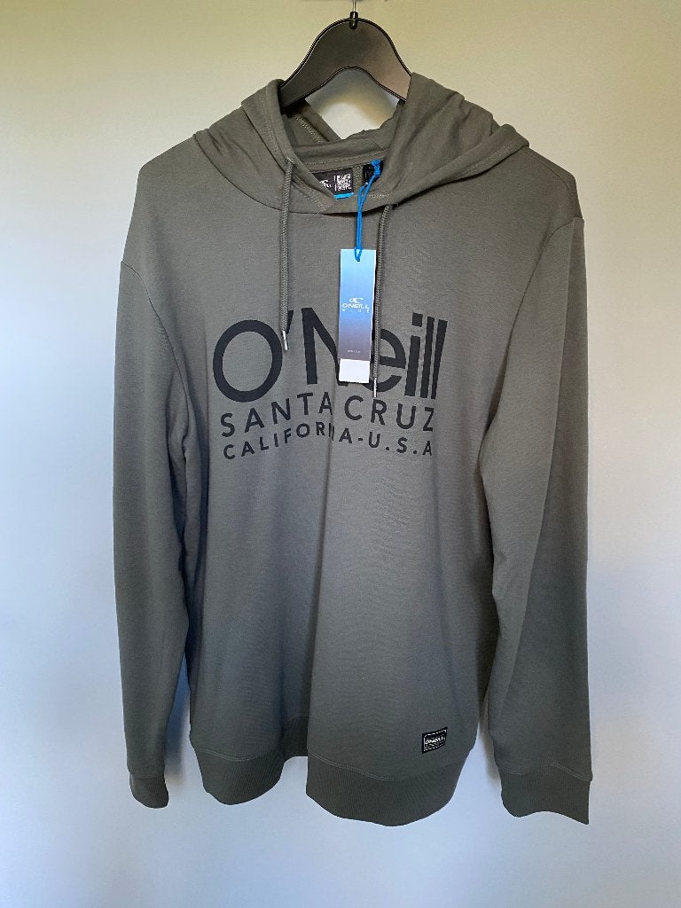 Chandail à capuchon O'Neill khaki pour homme - M/L - NOUVEAU, Neuf, Enlèvement ou Envoi, O'Neill, Vert