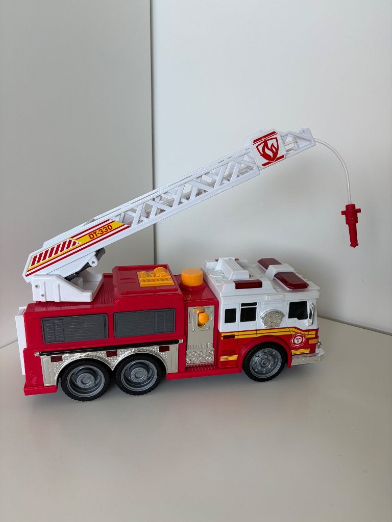 Grote brandweer en ziekenwagen, Ophalen, Gebruikt
