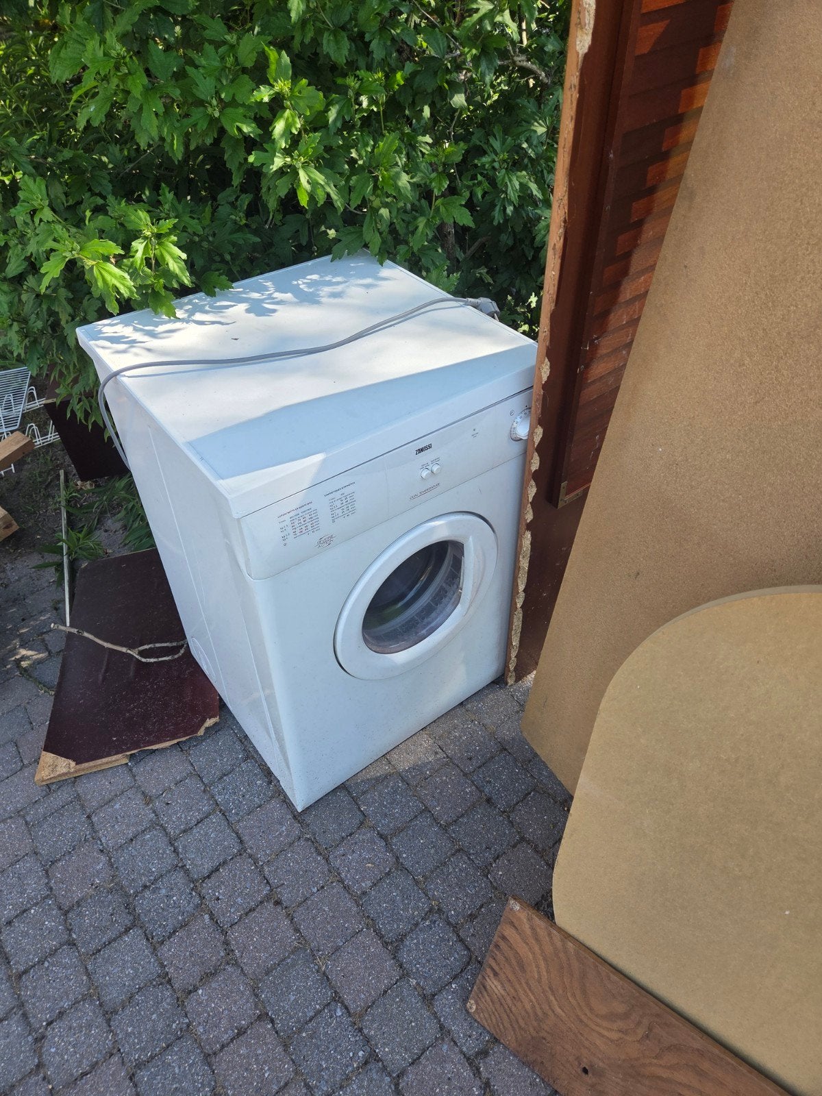 wasmachine, Ophalen