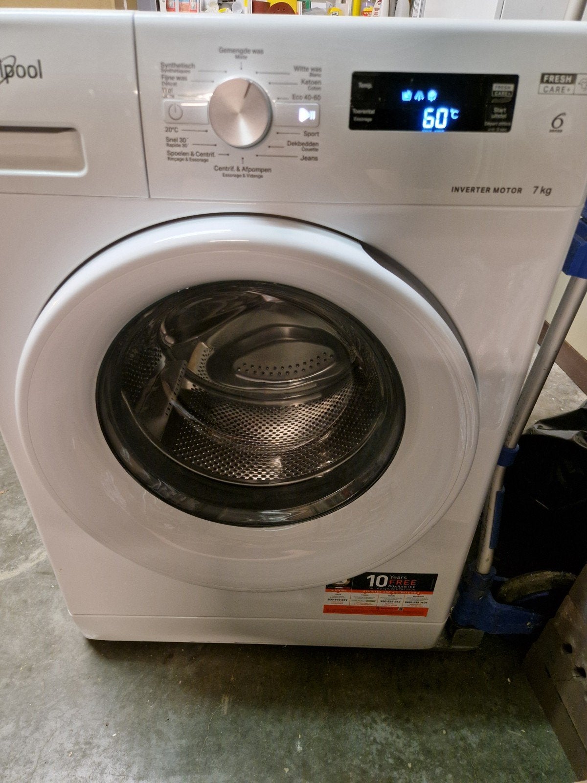 Lave-linge Whirlpool 7KG, Enlèvement ou Envoi