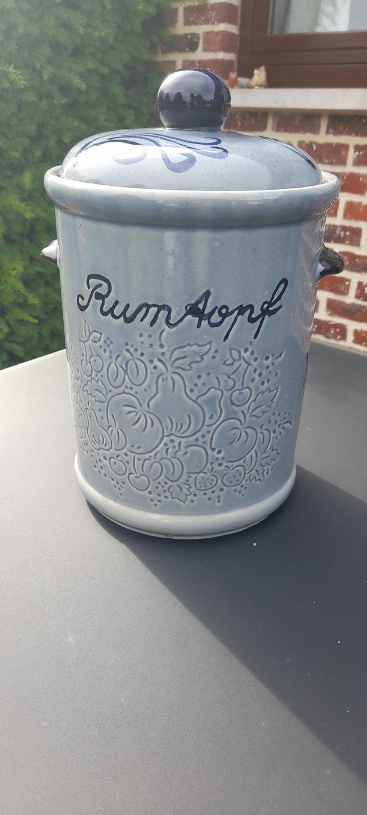 Rumtopf, Ophalen