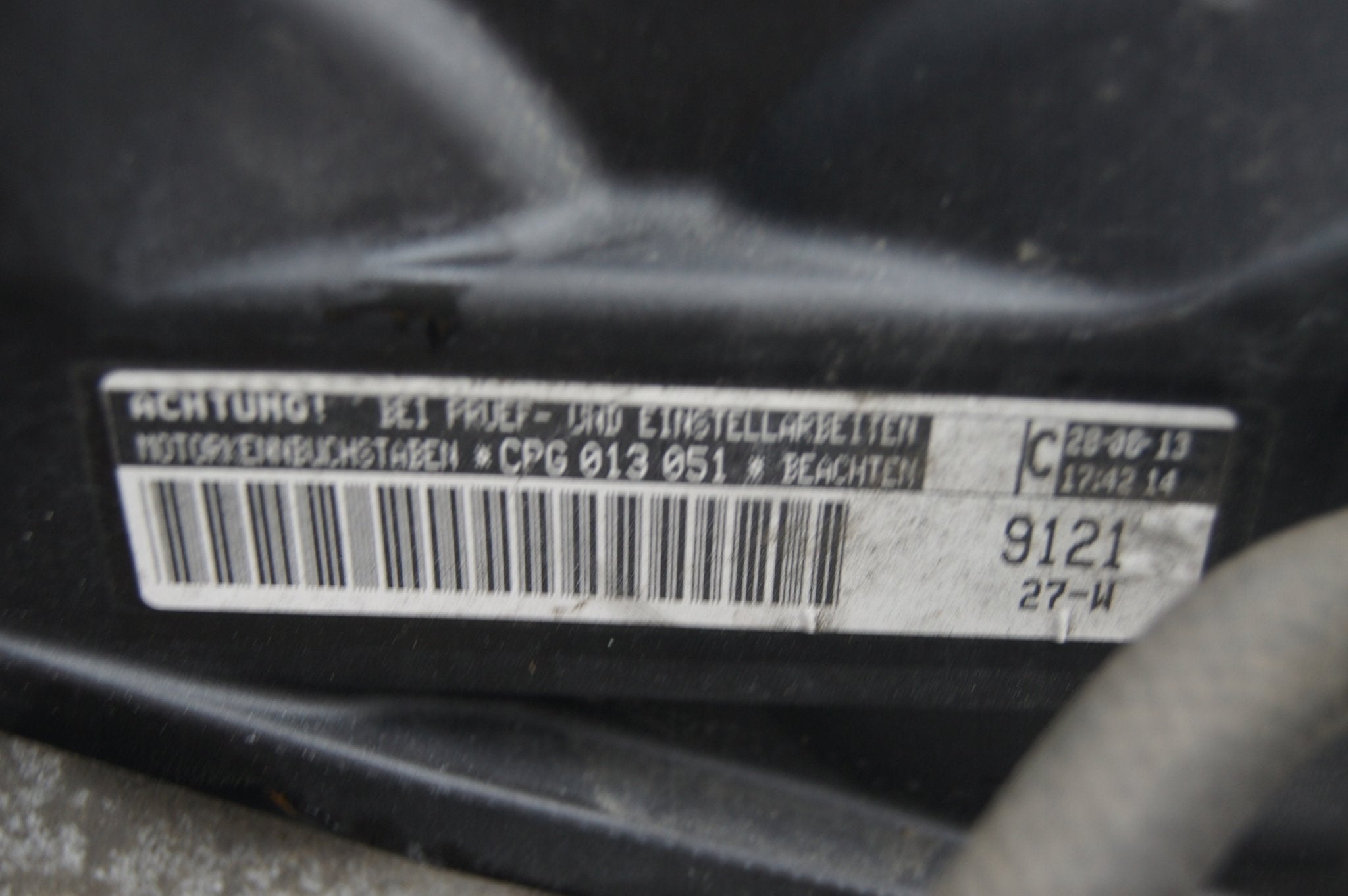 Moteur CPGA Complet UP LOAD CITIGO SKODA SEAT VW Mii, Envoi, Utilisé, Daihatsu