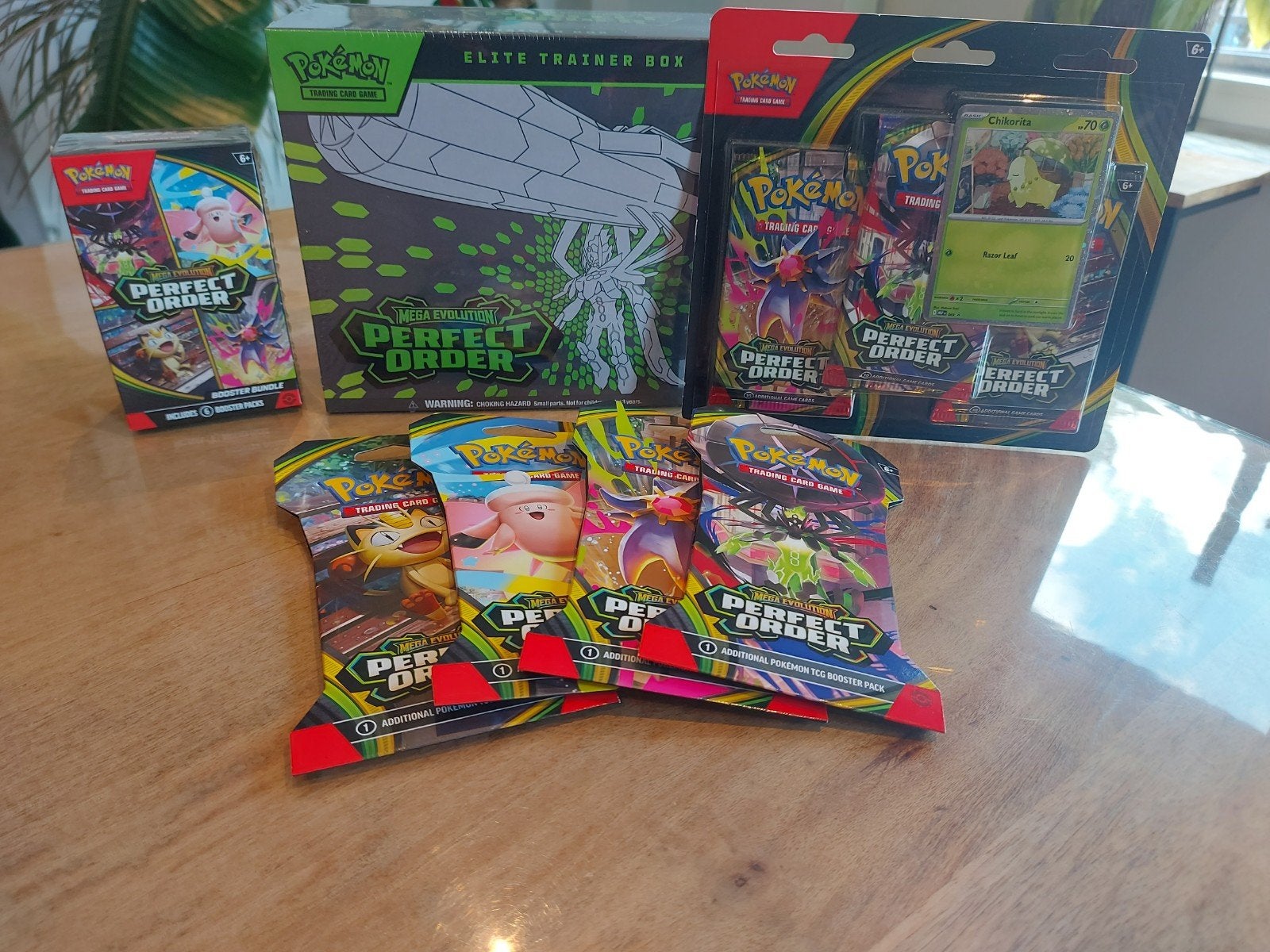 Pokémon perfect order, Enlèvement, Booster