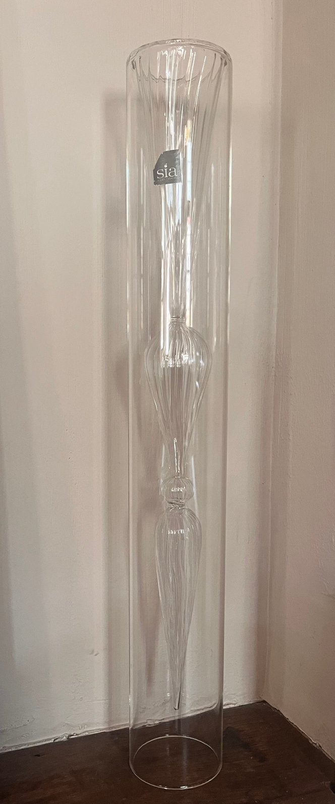 Decoration en verre SIA, Huis en Inrichting, Woonaccessoires | Vazen, Ophalen, Zo goed als nieuw, Glas