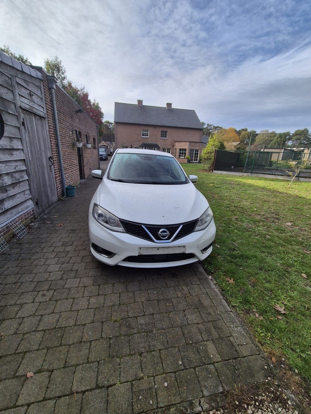 nissan pulsar, Auto's, Zetelverwarming, Wit, Leder, Handgeschakeld