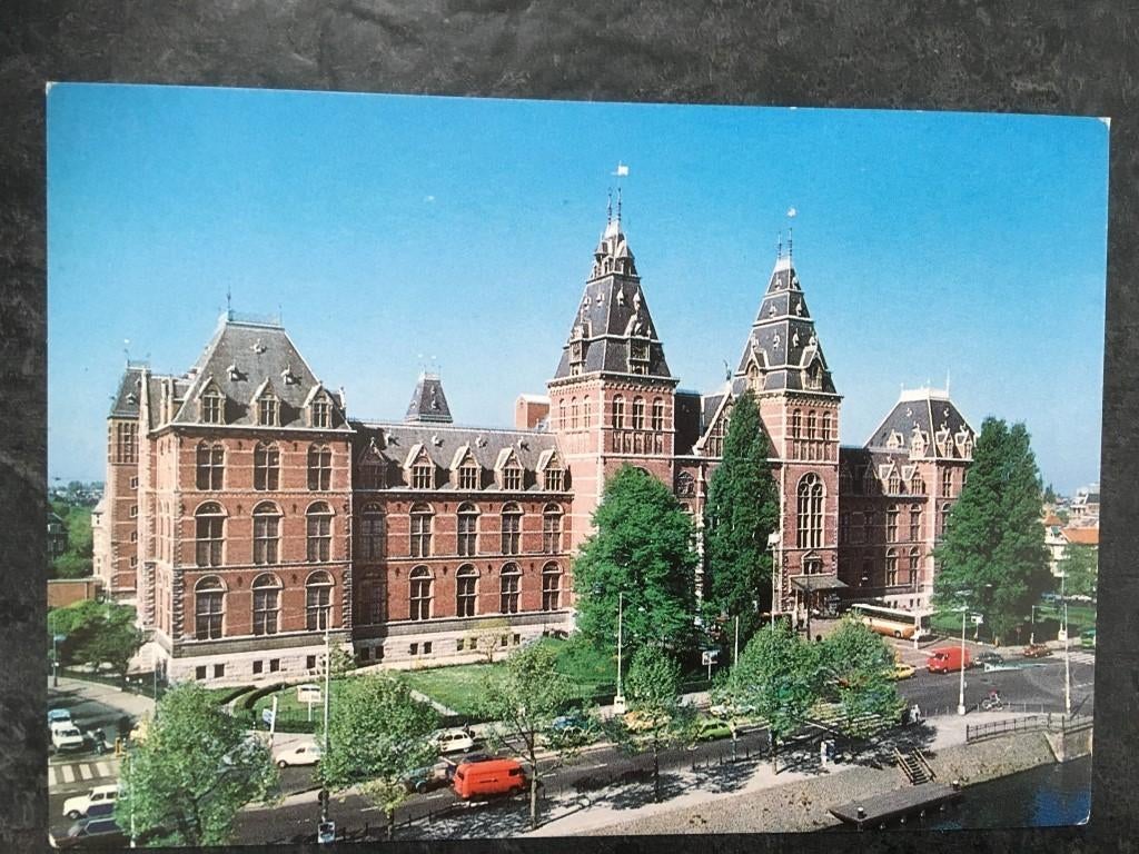 carte postale Rijksmuseum Amsterdam, Collections, Cartes postales | Pays-Bas, Enlèvement ou Envoi