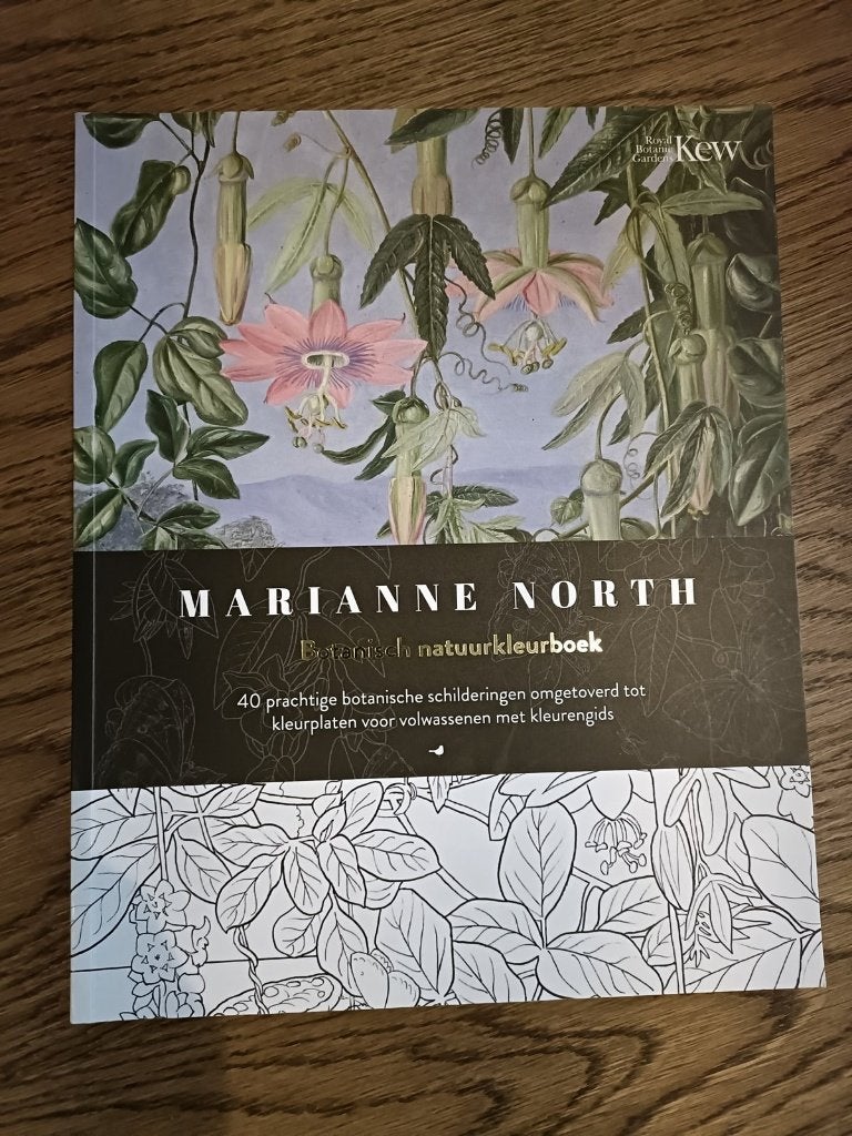 Marianne North Kleurboek voor Volwassenen - Nieuw, Hobby en Vrije tijd, Ophalen, Nieuw, Papier, Schets- of Tekenboek