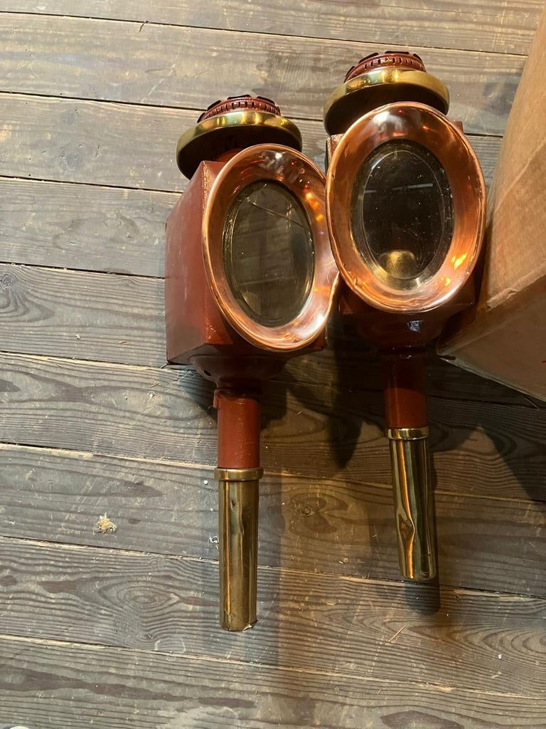 Lampen van koets.