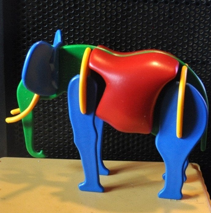 figurine elephant  snappit cop quick, Collections, Enlèvement ou Envoi, Utilisé, Animal