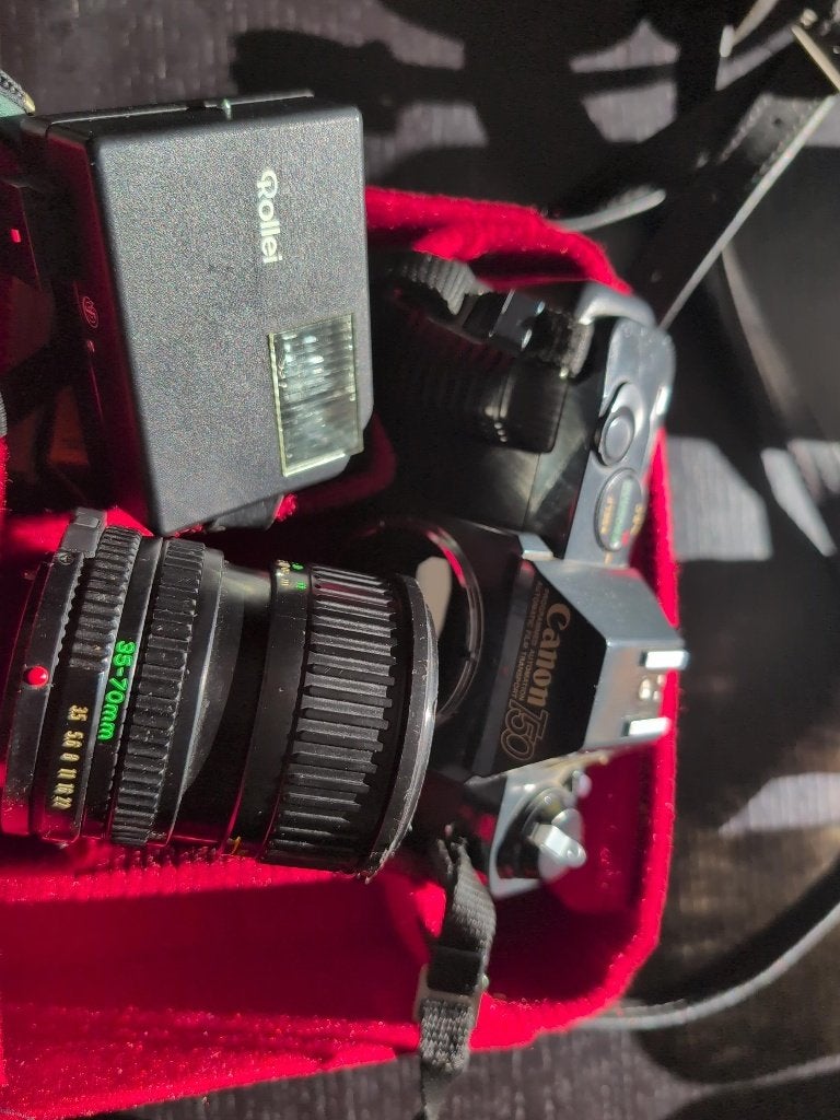 CANON T50  lens 35-70, Ophalen, Zo goed als nieuw, Canon