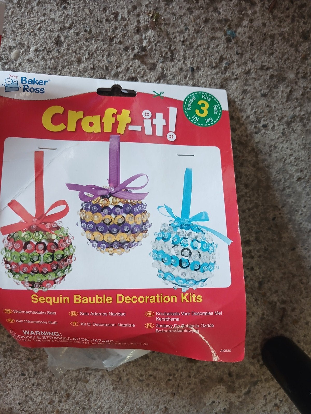 knutselgerief kerst, Hobby en Vrije tijd, Knutselen, Ophalen, Nieuw, Kerstmis, Knutselset