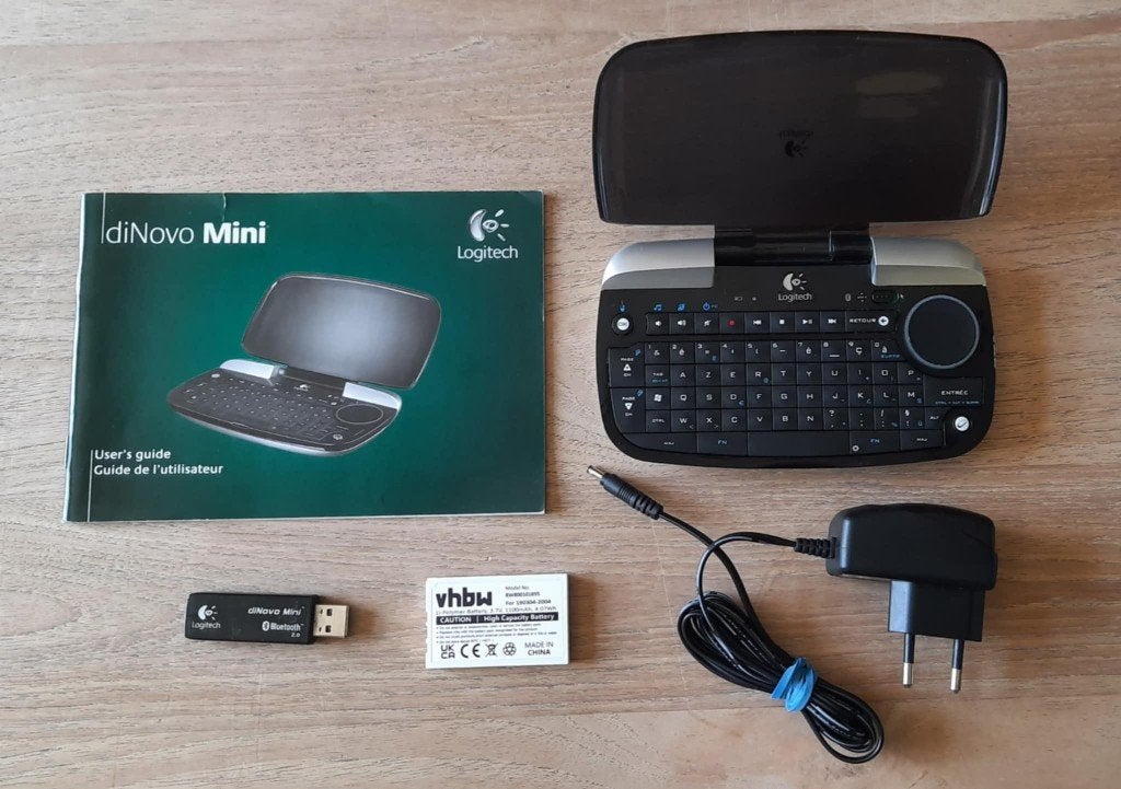 Clavier Logitech diNovo Mini, Multimediatoetsen, Gebruikt, Logitech G, Azerty