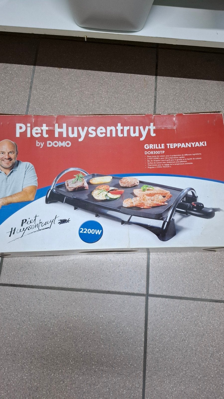 Grille piet huysentruyt, Electroménager, Appareils à gourmet, Enlèvement