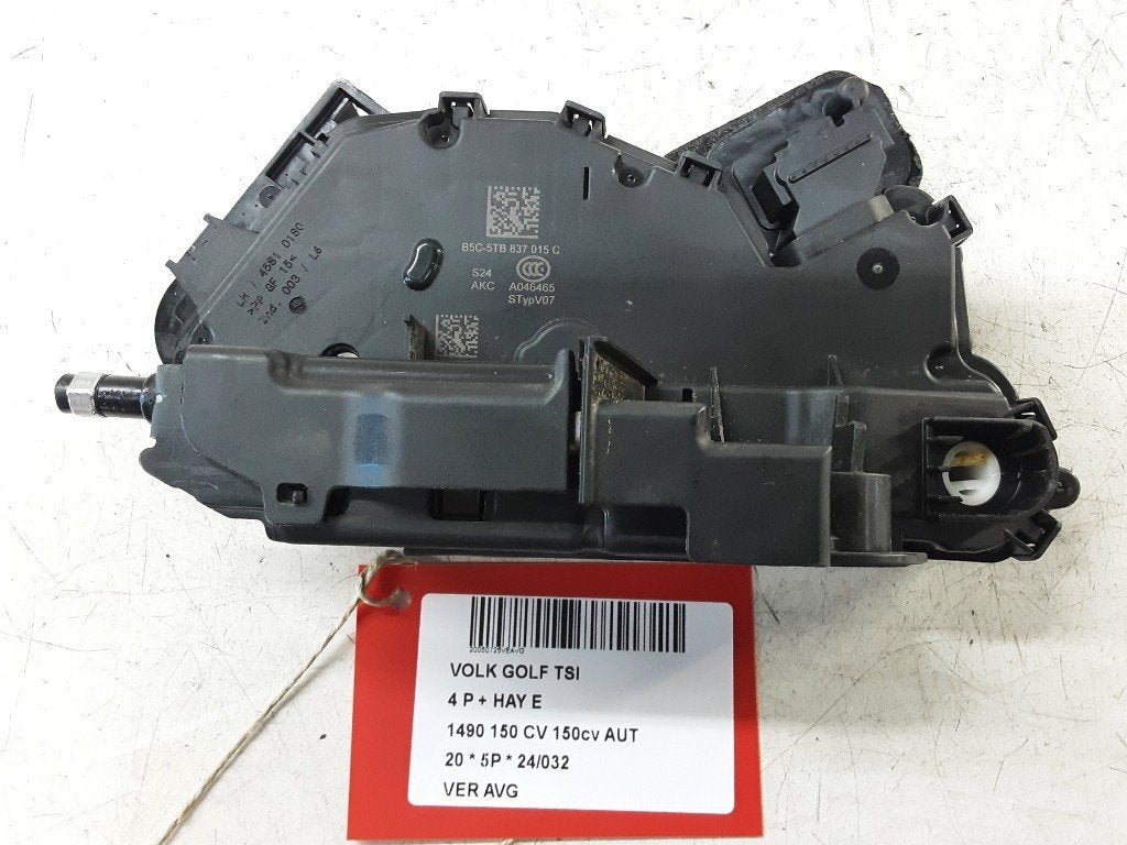 PORTIERSLOT LINKS VOOR Golf VII (AUA) (5TB837015C), Gebruikt, Volkswagen, Rue de l'Espoir 34 34
4030  GRIVEGNÉE, BE, Info@Collignon.be