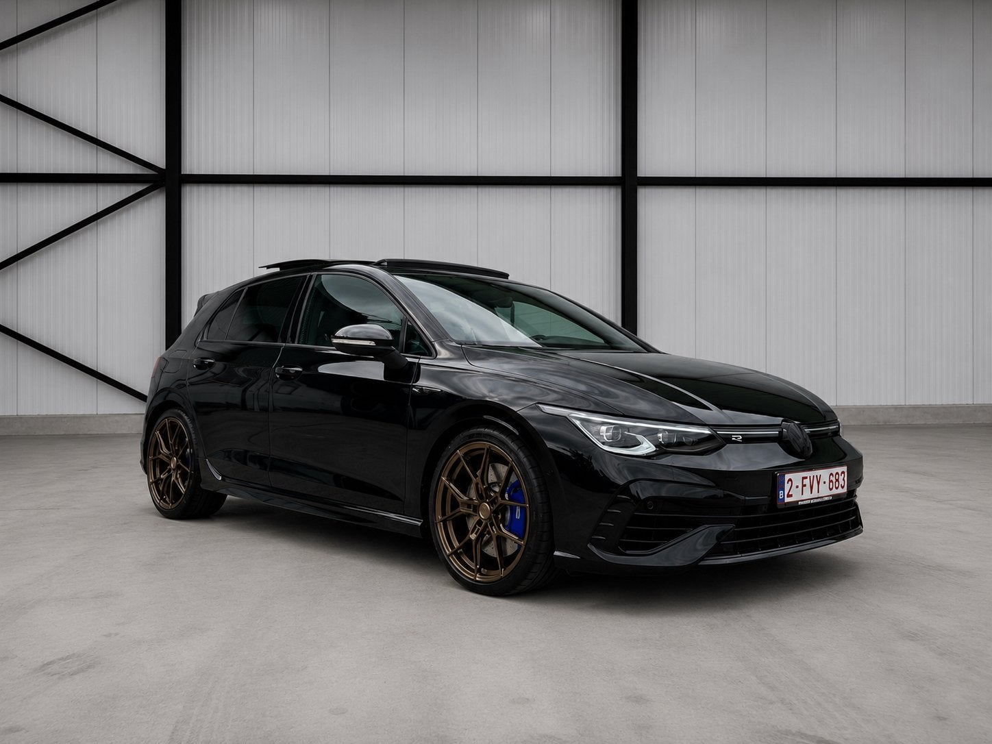 Volkswagen Golf 8 R Performance – Full Option – Topstaat, Auto's, Volkswagen, Automaat, 4 cilinders, 1984 cc, Zwart