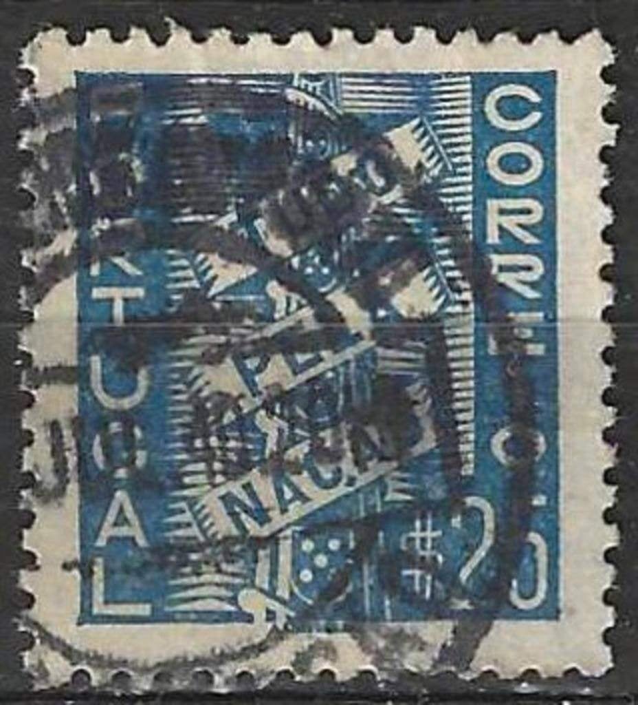 Portugal 1935/1936 - Yvert 581 - Tout pour la nation (ST), Envoi, Portugal, Affranchi