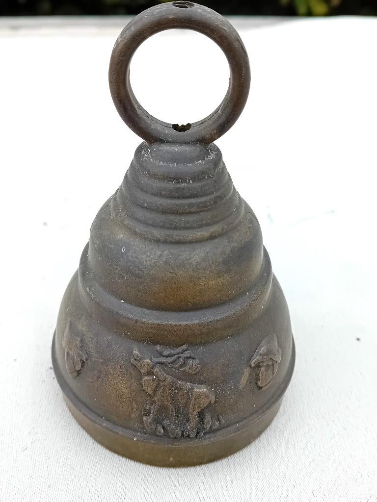 antieke koperen bel, Antiek en Kunst, Ophalen of Verzenden, Koper