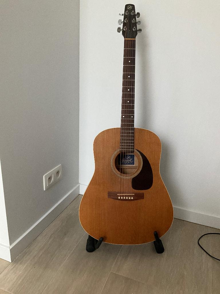 Seagull gitaar met stadaard, Enlèvement, Utilisé, Guitare classique ou espagnole