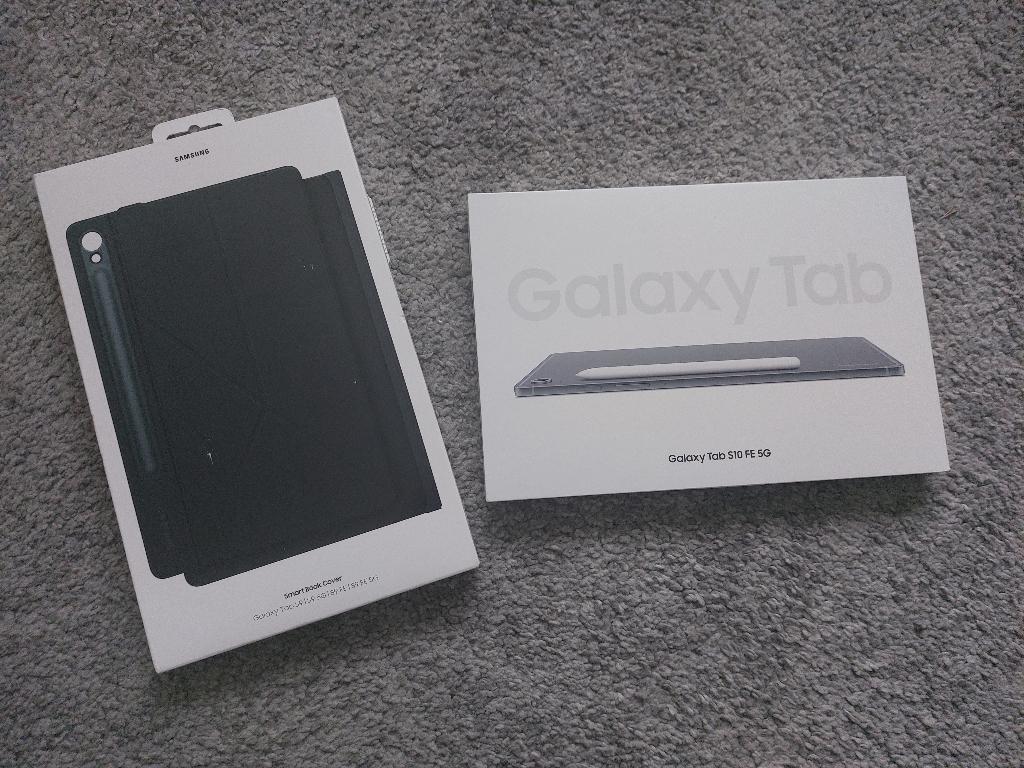 Samsung Galaxy Tablet S10 FE 5G (256GB) + cover – Nieuw, GALAXY TAB S10 FE 5G 256GB, 11 inch, Nieuw, Samusng