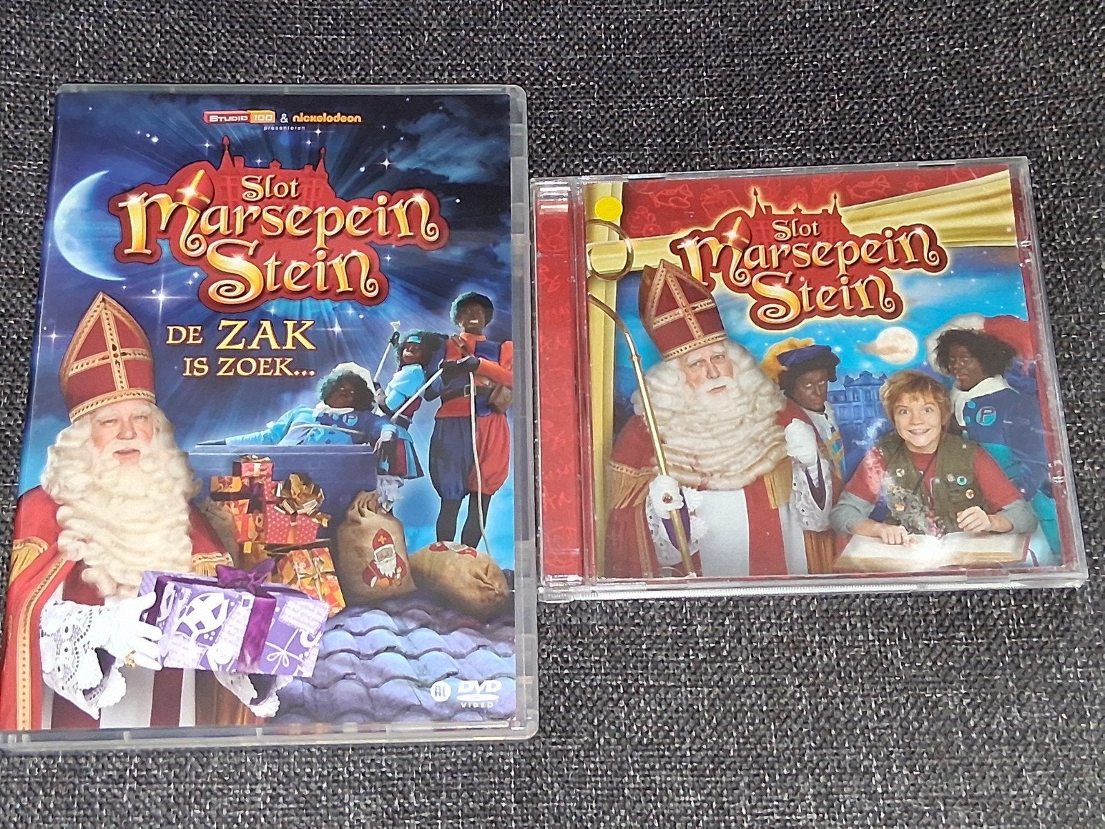 dvd Slot marsepeinstein + cd soundtrack, Avontuur, Alle leeftijden, Tv-serie, Zo goed als nieuw