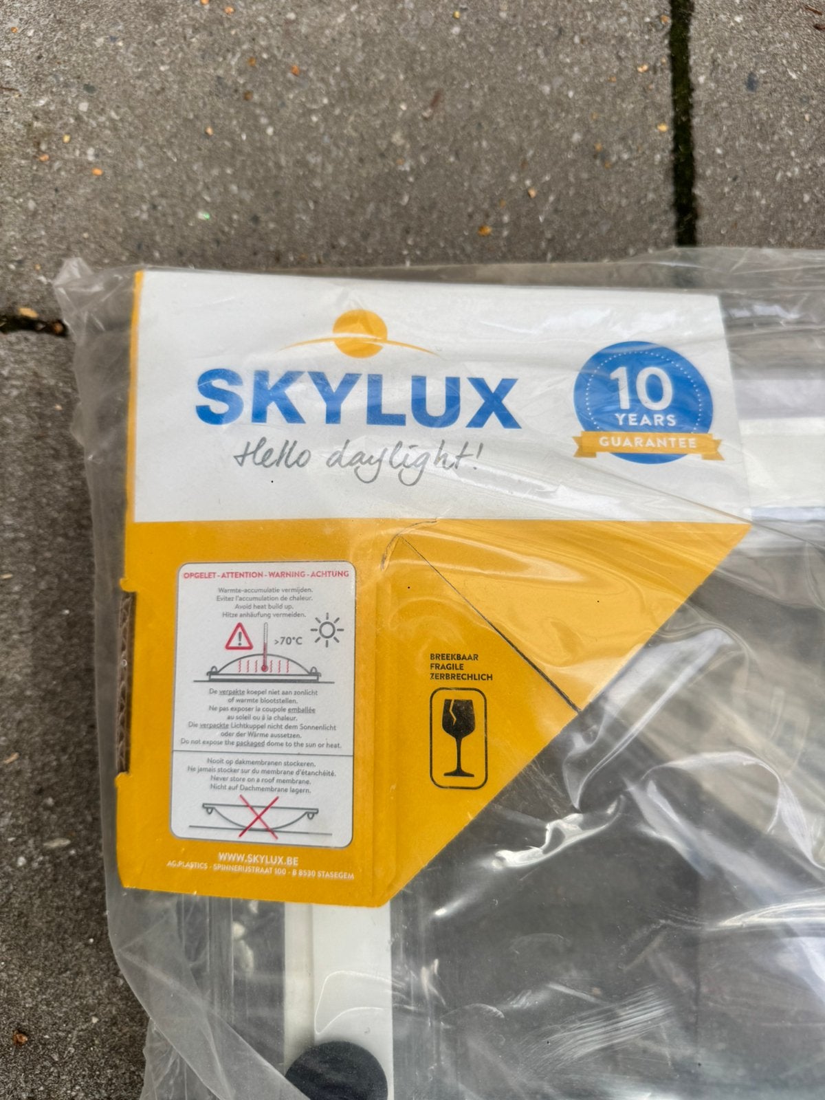 SKYLUX  lichkoepel, Doe-het-zelf en Bouw, Ophalen, Nieuw