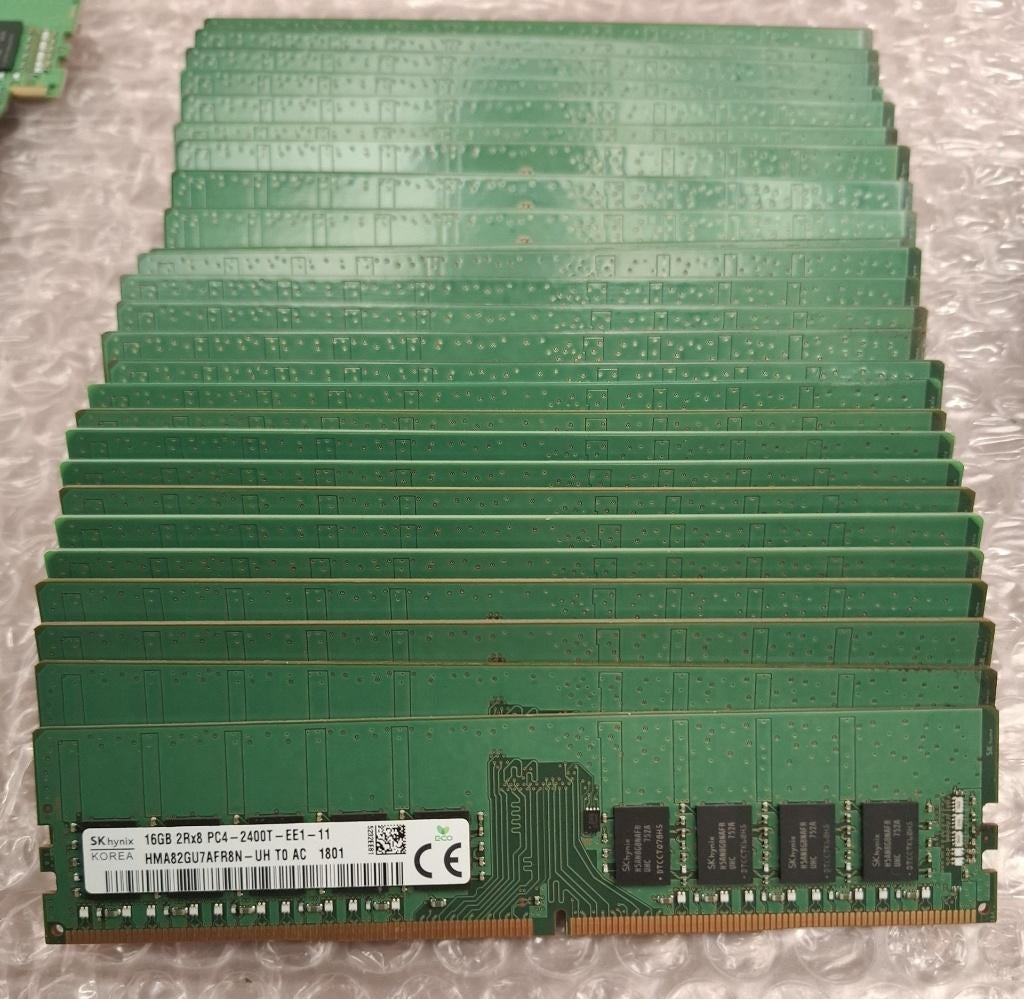 70x 16gb latjes DDR4 Geheugen (REG ECC & ECC), Computers en Software, Server, DDR4, Info@retrogamed.be, RetroGamed