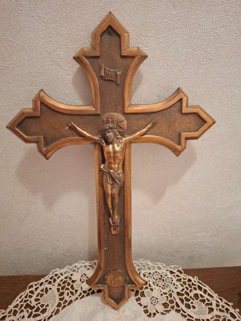 Groot koperen kruis, Ophalen, Koper