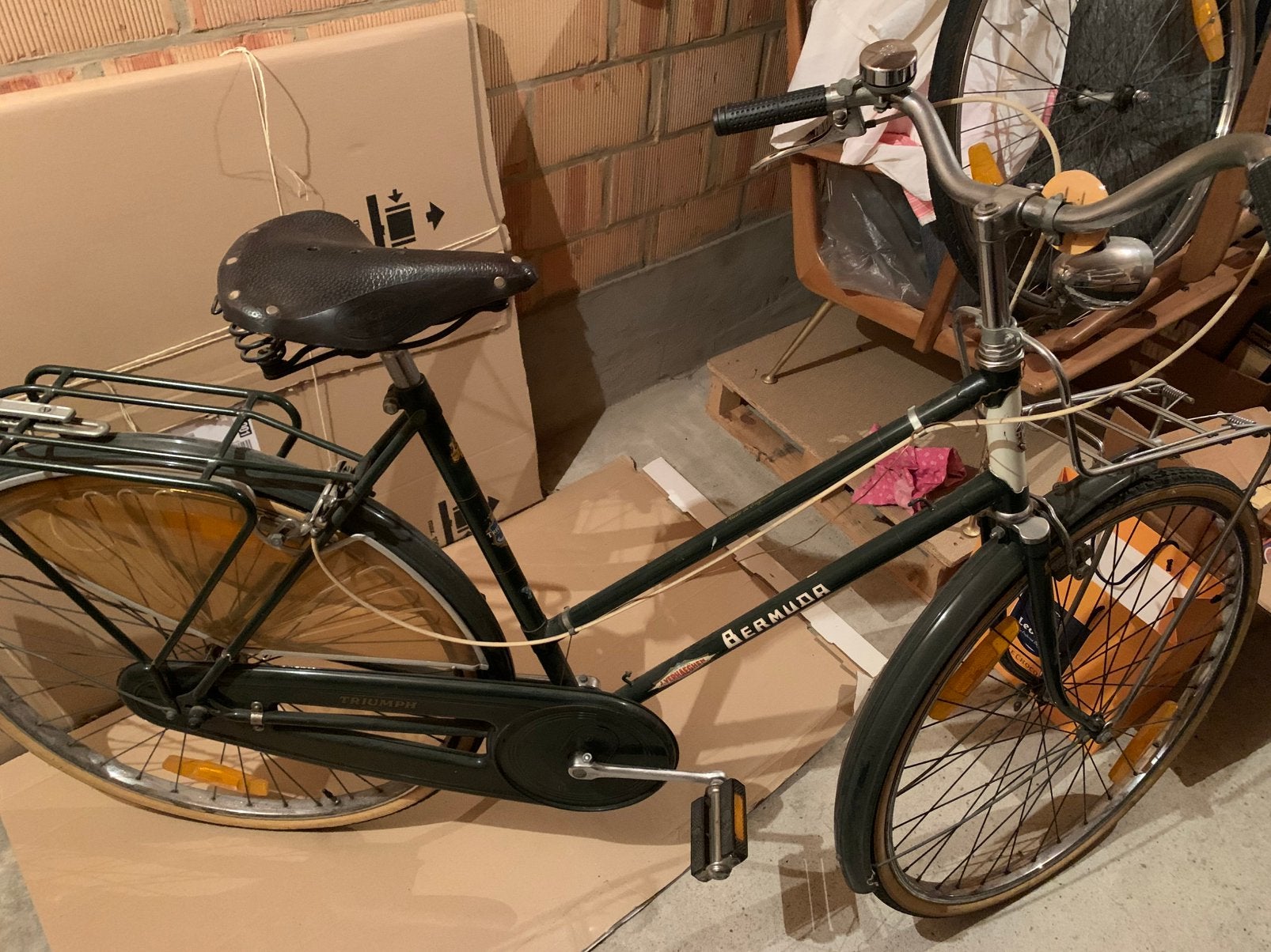 Raleigh damesfiets, Velgrem, Ophalen, Overige merken, 53 tot 56 cm