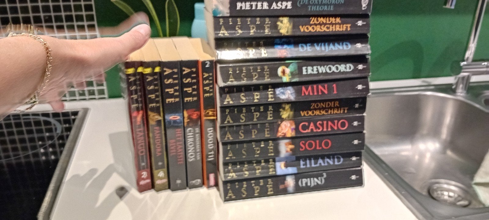 boeken Pieter Aspe (15 stuks ), Ophalen, Zo goed als nieuw, Pieter Aspe