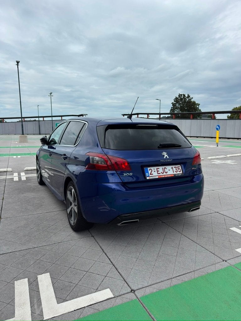 peugeot 308 GT-Line, Auto's, Voorwielaandrijving, 1199 cc, Blauw, 5 deurs