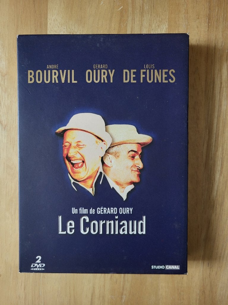 Coffret DVD Le Corniaud (+ livre), CD & DVD, Tous les âges, Enlèvement, Français, Comprend un livret