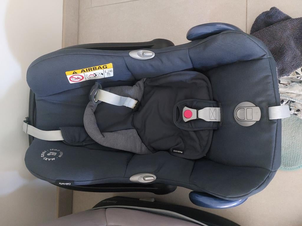 Autostoel set 0-4 jaar, Gebruikt, Isofix, Slaapstand, Maxi-Cosi