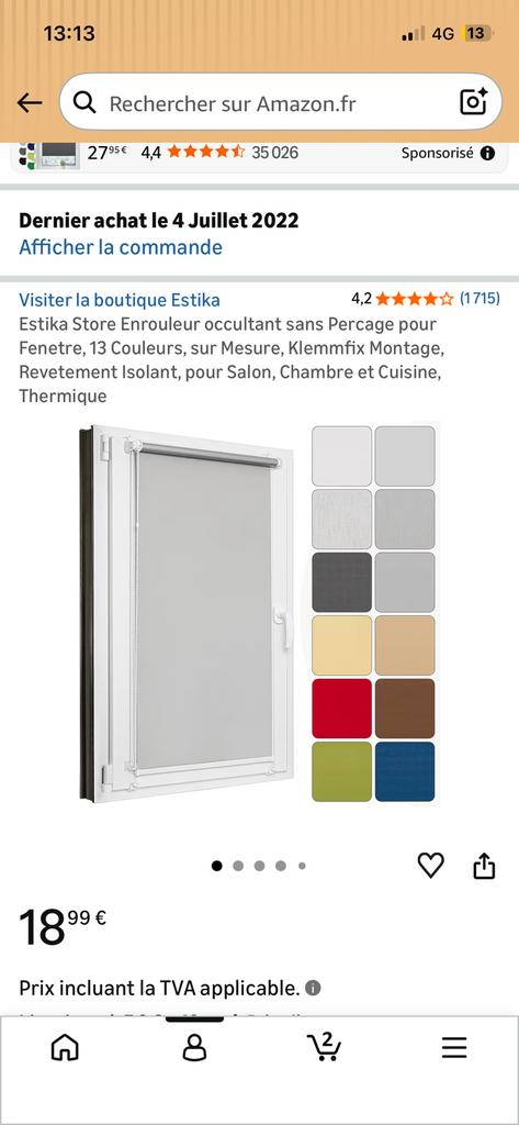 Store sans perçage, Bricolage & Construction, Enlèvement, Neuf