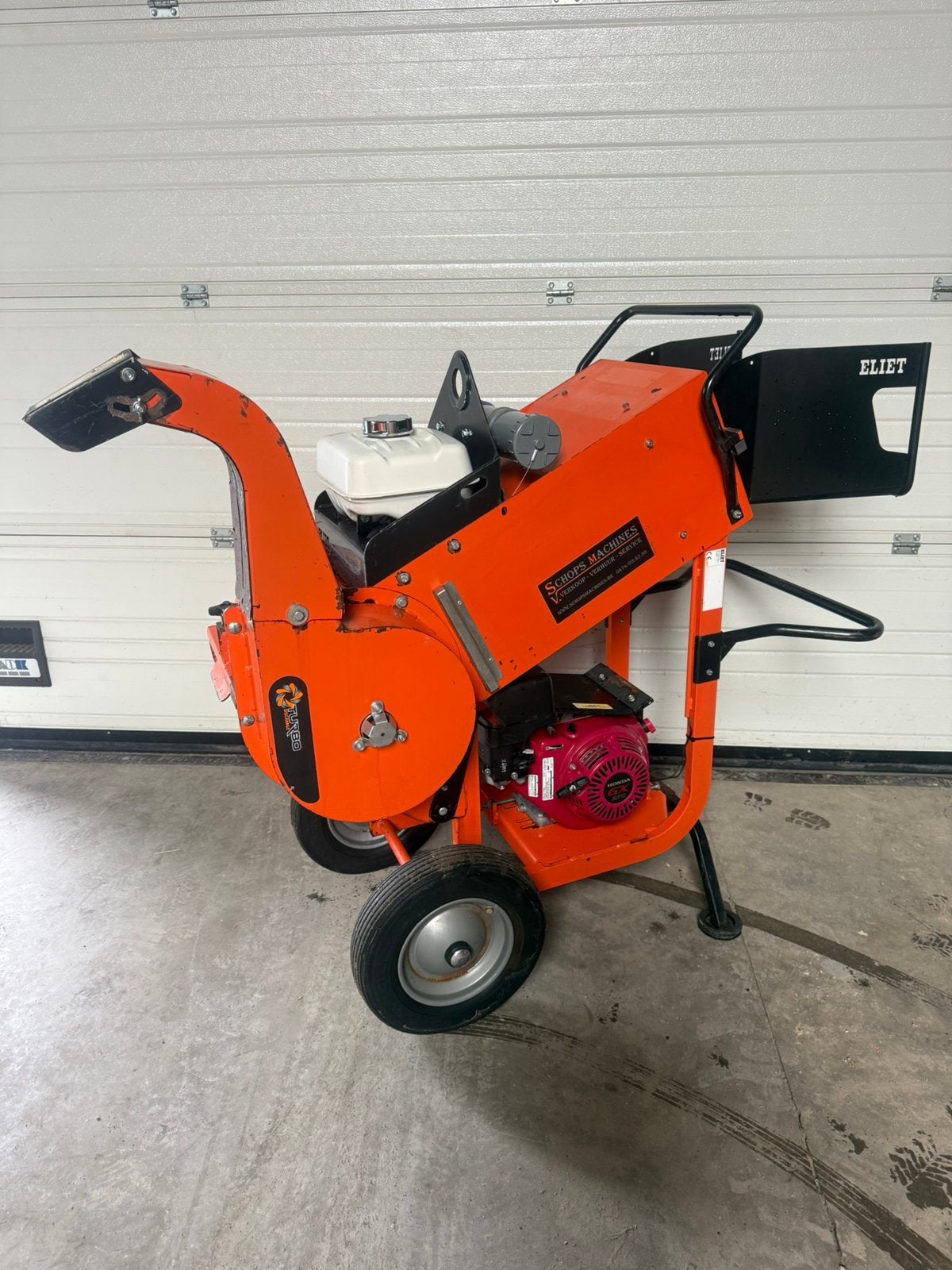 Eliet major 4s hakselaar, Tuin en Terras, Hakselaars, Gebruikt, Benzine, Ophalen